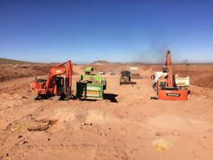 Earth dam construction project 5