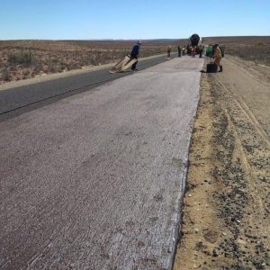 Road construction project 8